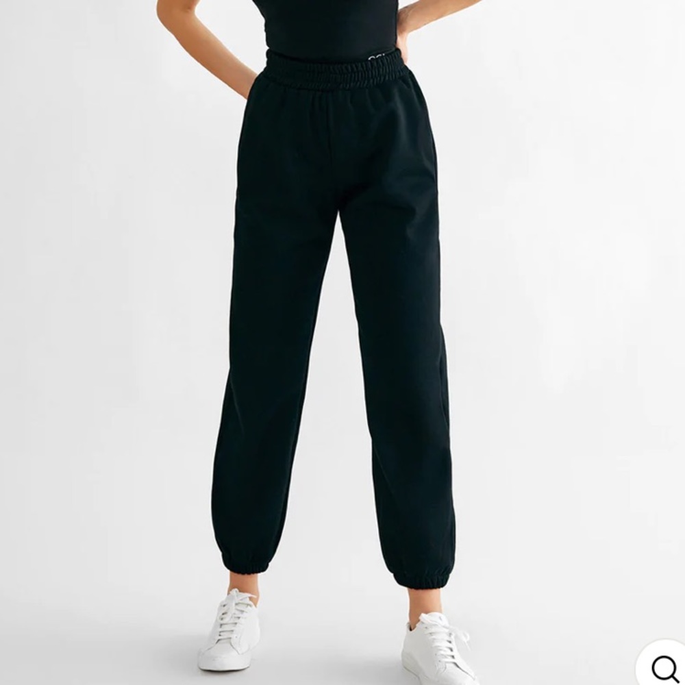 OGL Move Black double waistband Sweatpants Joggers